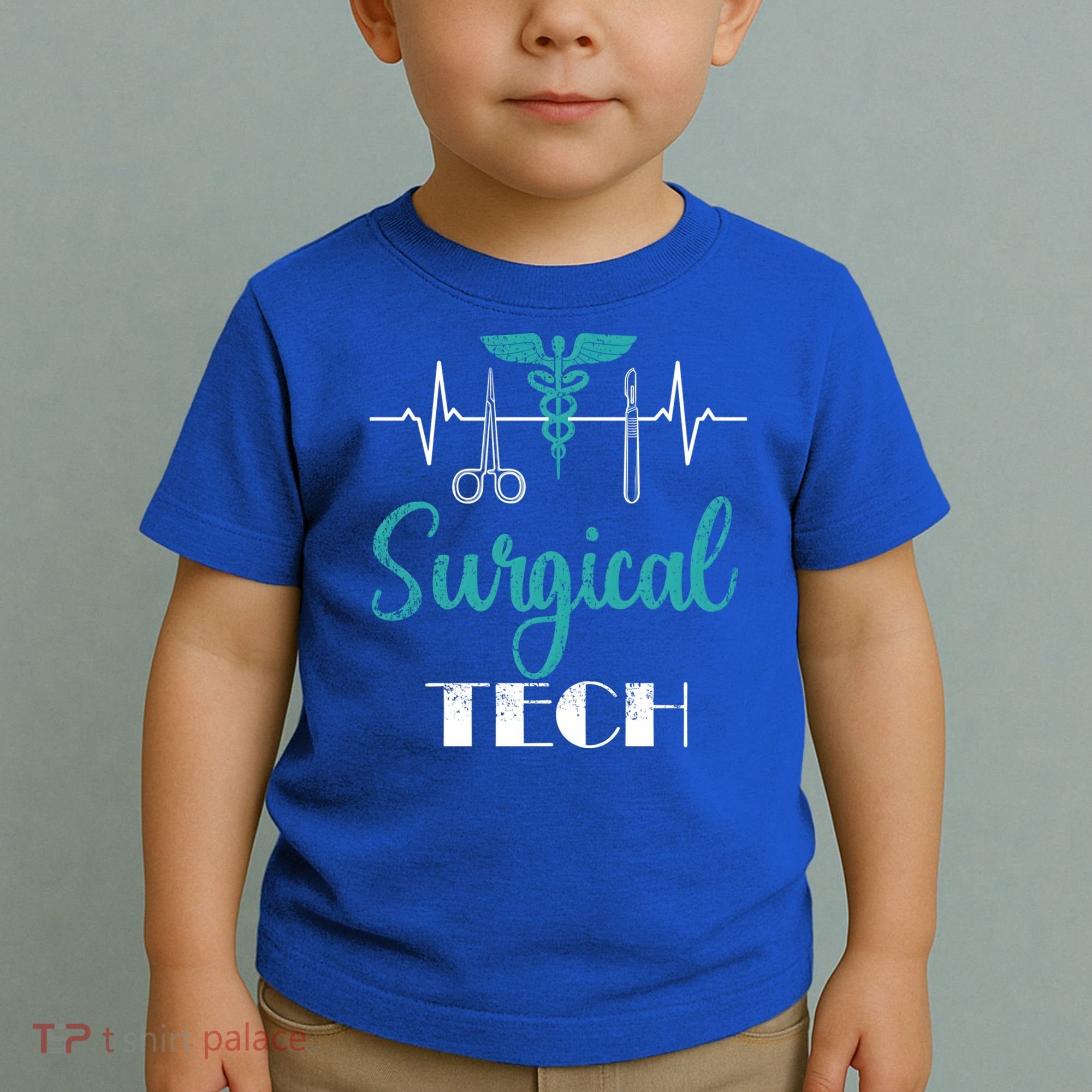 Scrub Tech Surgical Tech Week Technologist Technicians Ekg Cool Gift Toddler T-Shirt