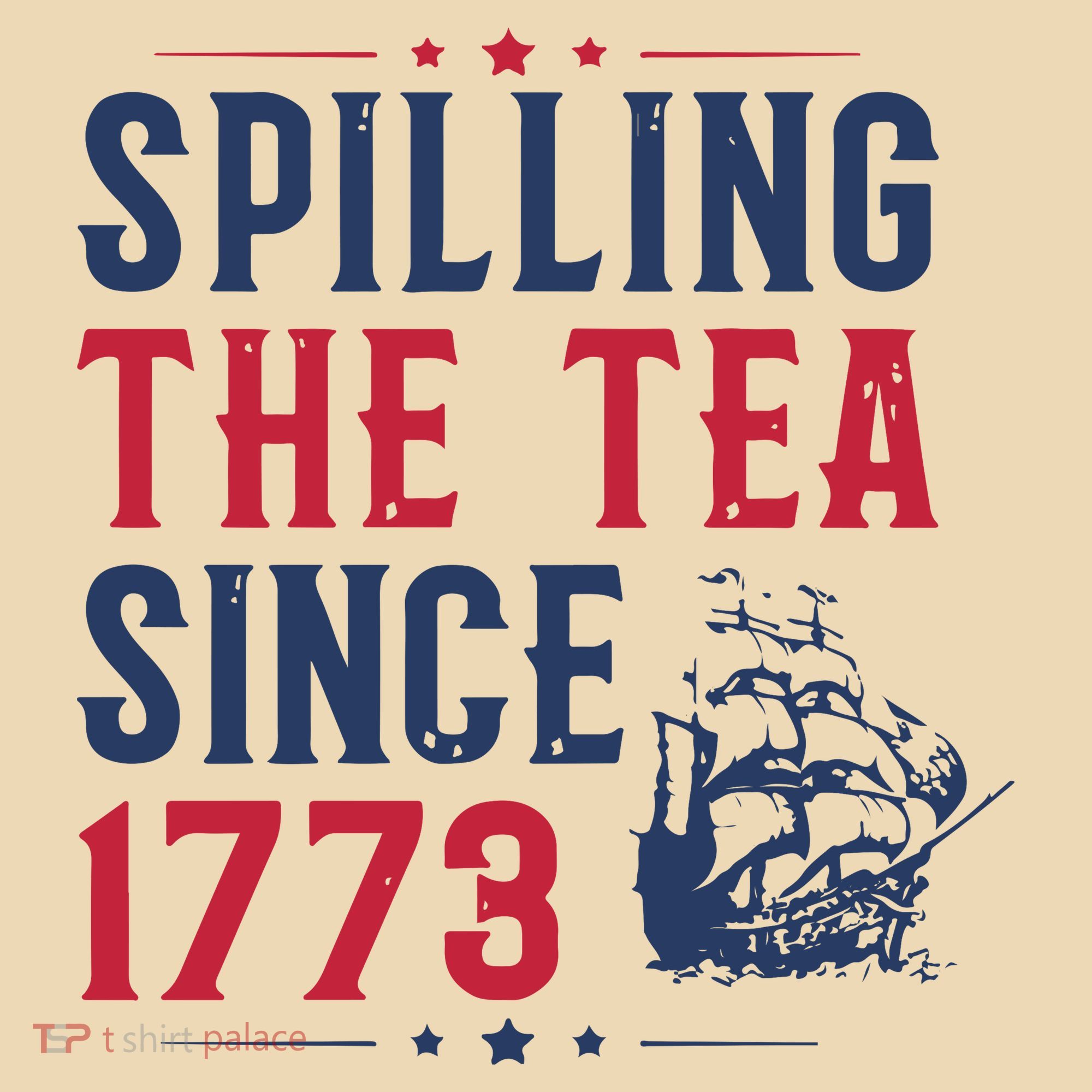 Spilling The Tea Since 1773 History Teacher Gift Funny History Teacher Tote Bag