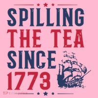 Spilling The Tea Since 1773 History Teacher Gift Funny History Teacher Coaster thumb 2