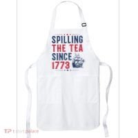 Spilling The Tea Since 1773 History Teacher Gift Funny History Teacher Apron thumb 0