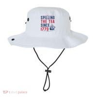 Spilling The Tea Since 1773 History Teacher Gift Funny History Teacher Bucket Hat thumb 0