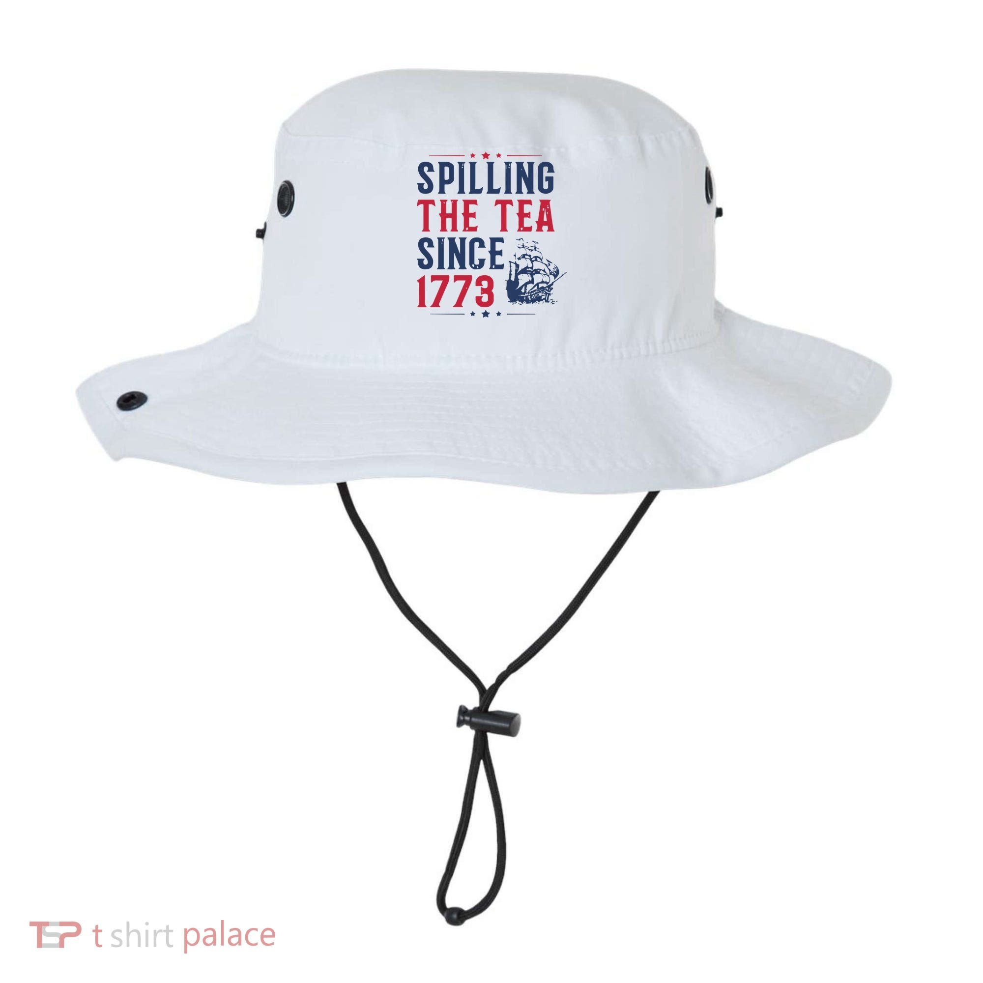 Spilling The Tea Since 1773 History Teacher Gift Funny History Teacher Bucket Hat