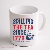 Spilling The Tea Since 1773 History Teacher Gift Funny History Teacher Coffee Mug thumb 1