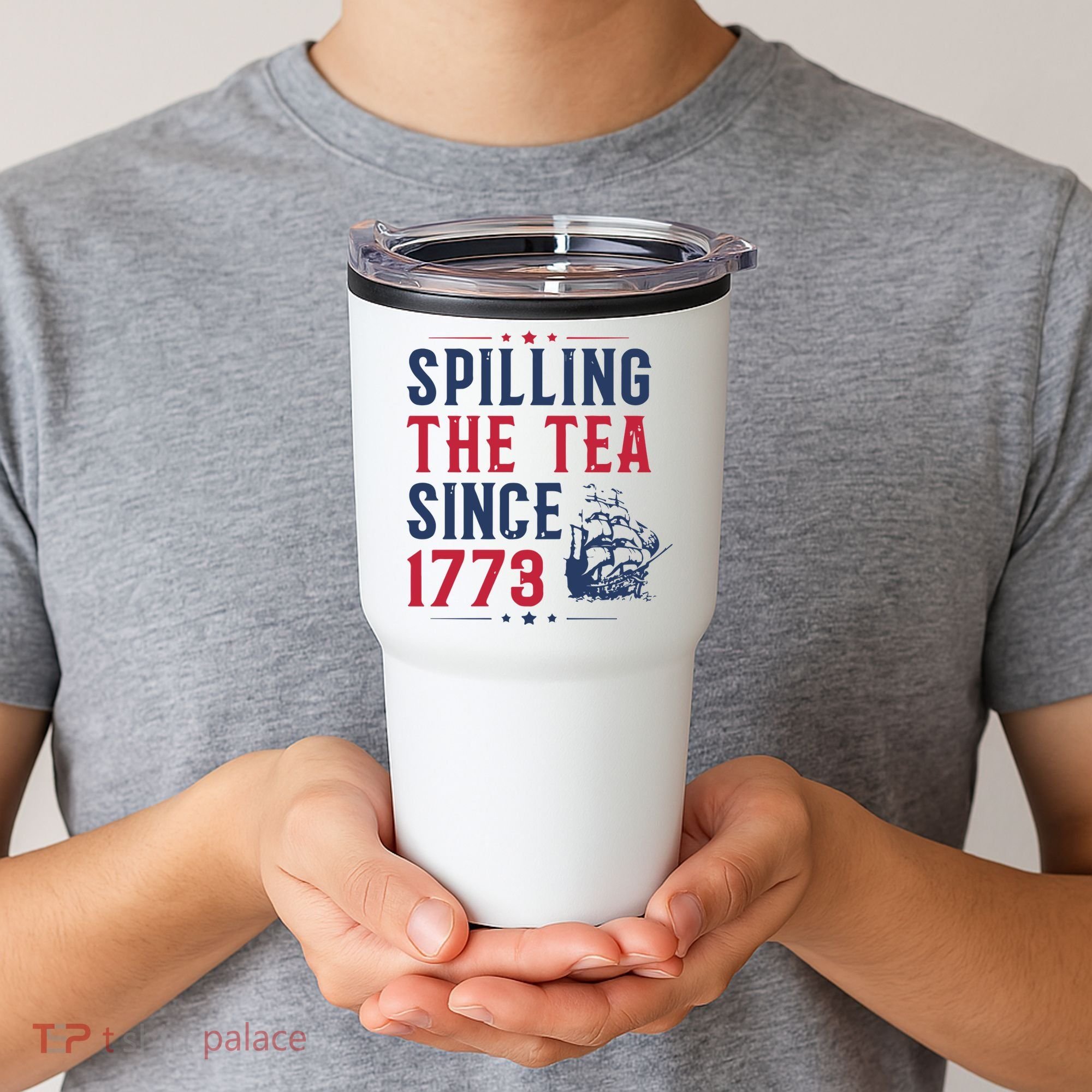 Spilling The Tea Since 1773 History Teacher Gift Funny History Teacher Tumbler