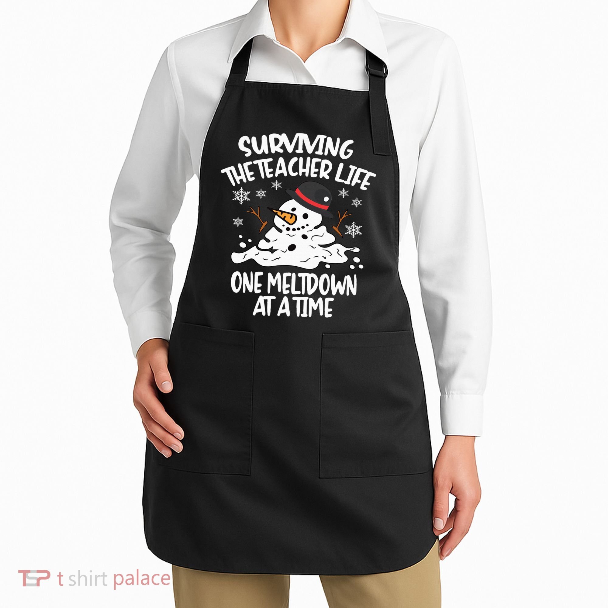 Surviving The Teacher Life One Meltdown At A Time Christmas Apron