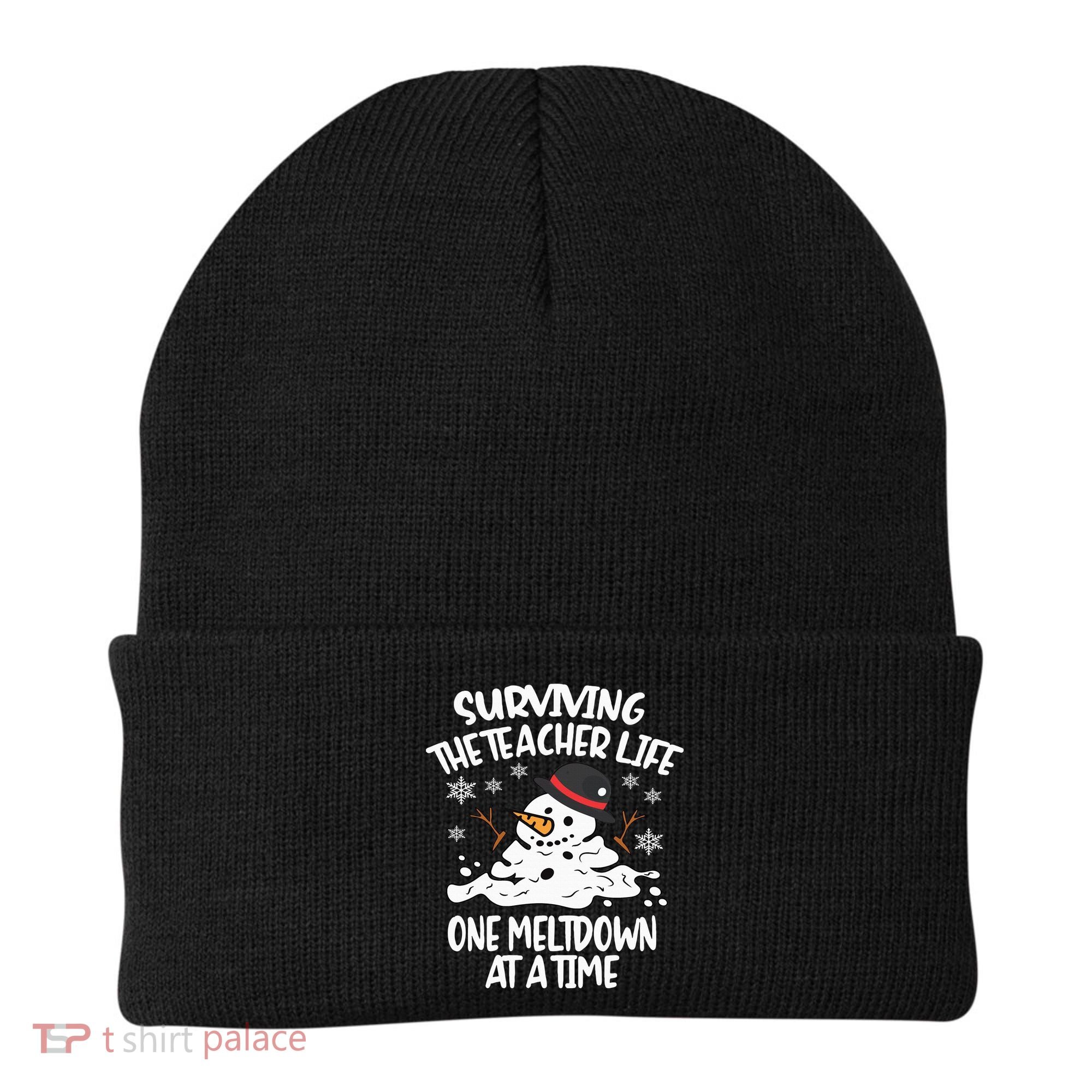 Surviving The Teacher Life One Meltdown At A Time Christmas Beanie