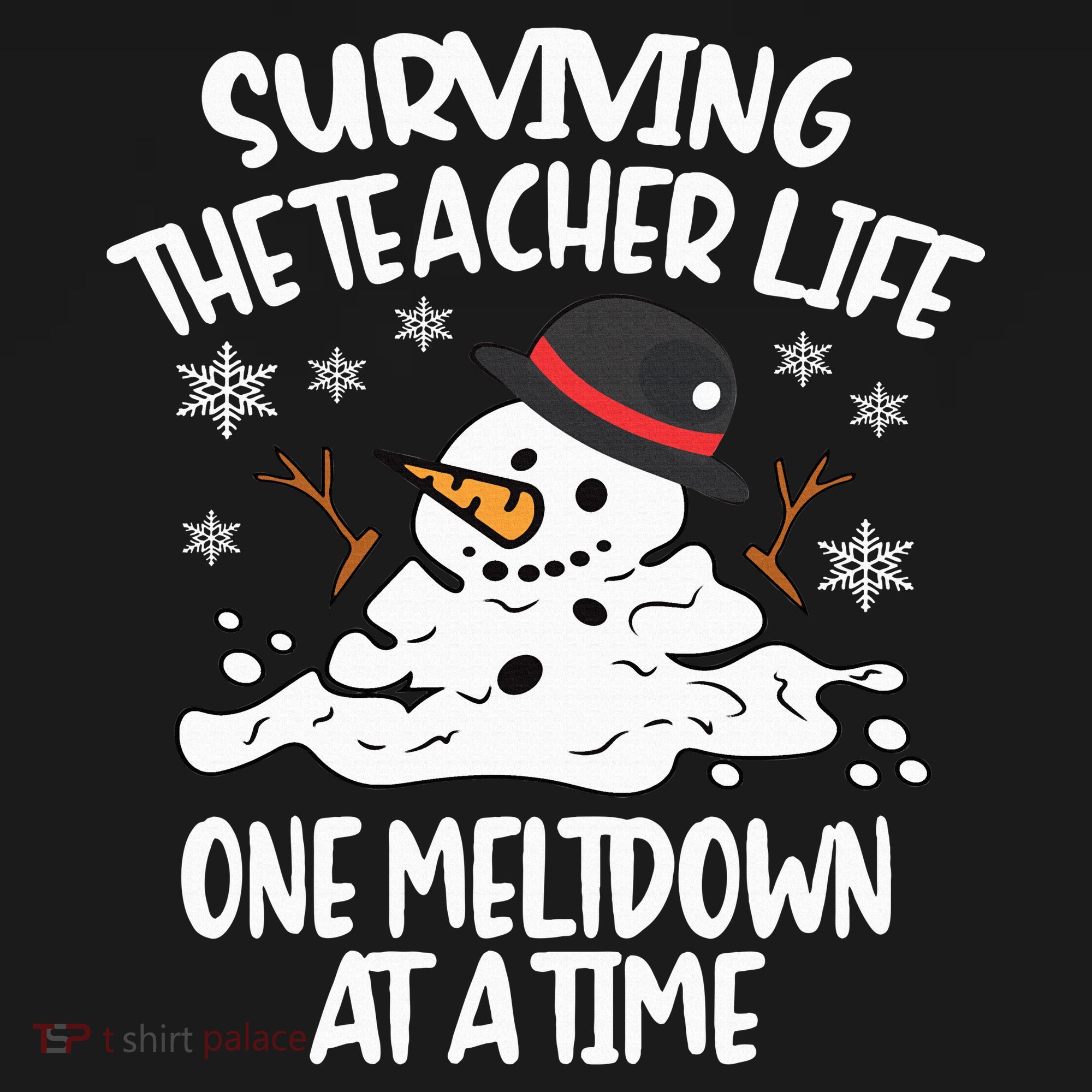 Surviving The Teacher Life One Meltdown At A Time Christmas Mousepad