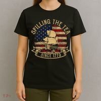 Spilling The Tea Since 1773 American History Teacher Vintage T-Shirt thumb 4