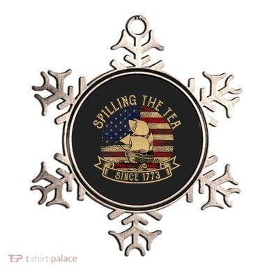 Spilling The Tea Since 1773 American History Teacher Vintage Ornament