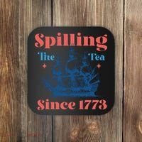Spilling The Tea Since 1773 Coaster thumb 0