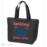 Spilling The Tea Since 1773 Tote Bag thumb 3