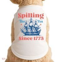 Spilling The Tea Since 1773 Doggie Tank thumb 0