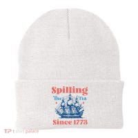 Spilling The Tea Since 1773 Beanie thumb 0