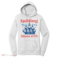 Spilling The Tea Since 1773 Women's Hoodie thumb 0