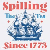 Spilling The Tea Since 1773 Women's Tank Top thumb 5