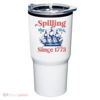 Spilling The Tea Since 1773 4th Of July Tumbler thumb 0