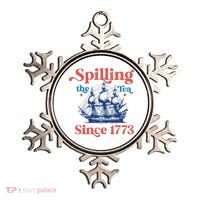 Spilling The Tea Since 1773 4th Of July Ornament thumb 0