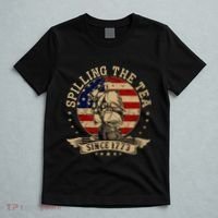 Spilling The Tea Since 1773 Vintage Us History Teacher T-Shirt thumb 5