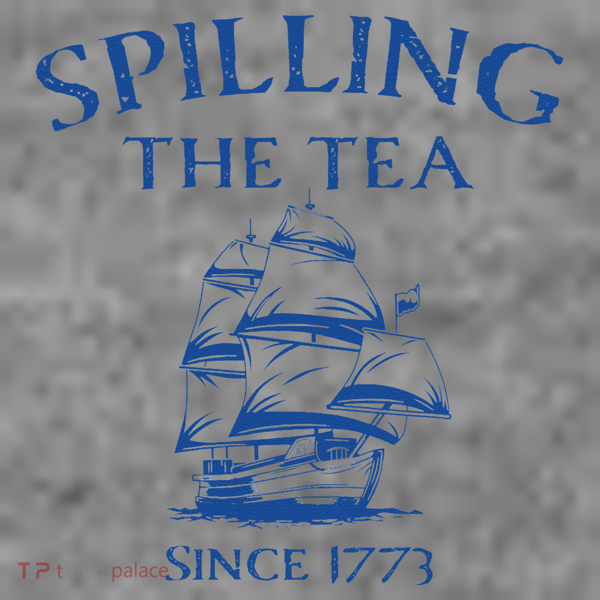 Spilling The Tea Since 1773 4th Of July Toddler Hoodie