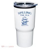 Spilling The Tea Since 1773 4th Of July Tumbler thumb 0