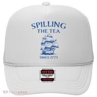 Spilling The Tea Since 1773 4th Of July Hat thumb 0