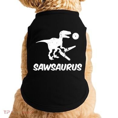 Sawsaurus TRex Tyrannosaurus Rex Funny Doggie Tank