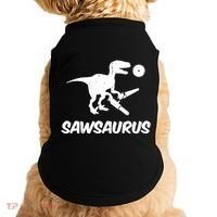 Sawsaurus TRex Tyrannosaurus Rex Funny Doggie Tank thumb 0