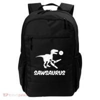 Sawsaurus TRex Tyrannosaurus Rex Funny Backpack thumb 0