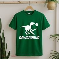 Sawsaurus TRex Tyrannosaurus Rex Funny T-Shirt thumb 2