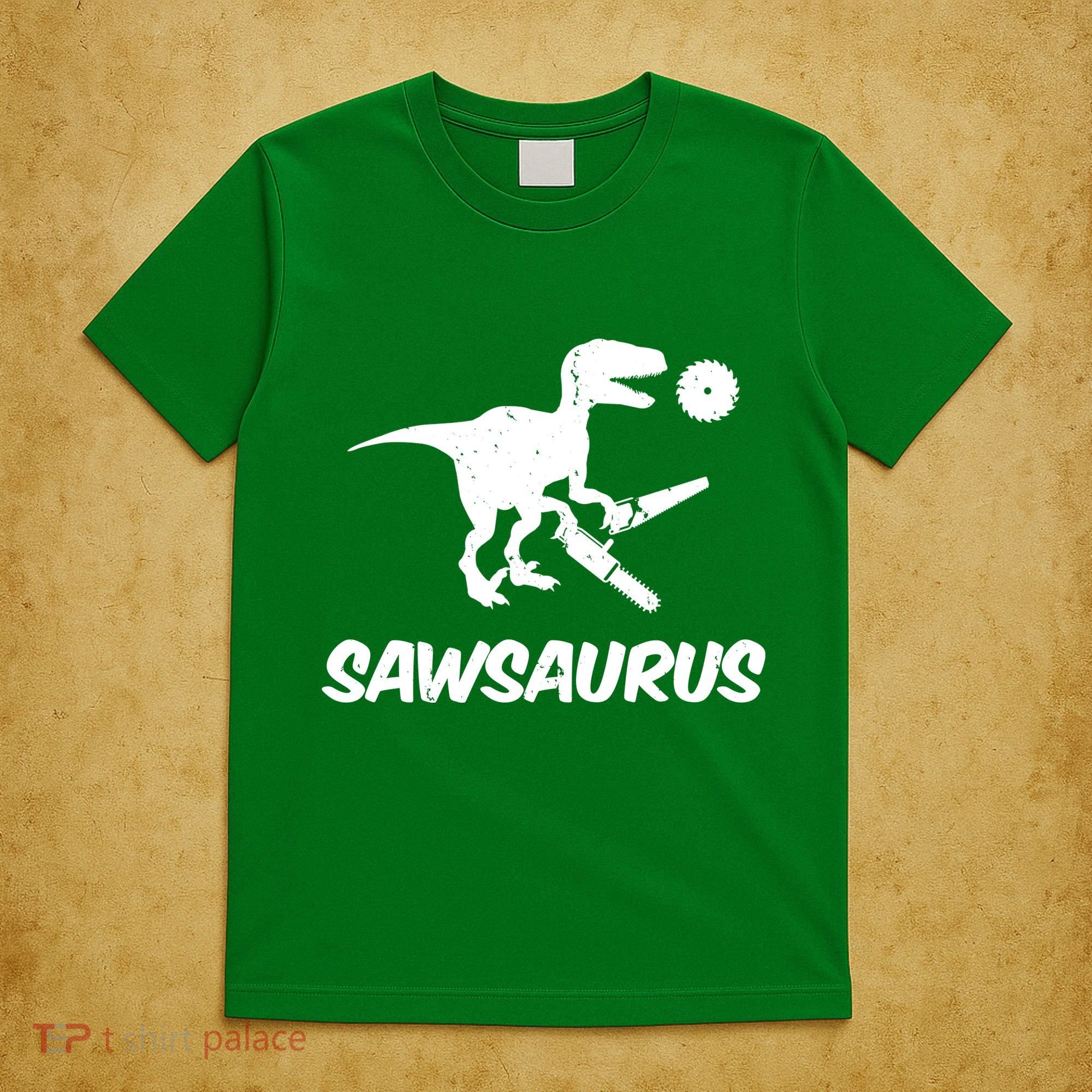 Sawsaurus TRex Tyrannosaurus Rex Funny T-Shirt