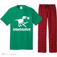 Sawsaurus TRex Tyrannosaurus Rex Funny Pajama Set thumb 0