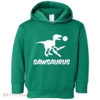 Sawsaurus TRex Tyrannosaurus Rex Funny Toddler Hoodie thumb 0