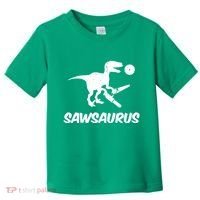 Sawsaurus TRex Tyrannosaurus Rex Funny Toddler T-Shirt thumb 0