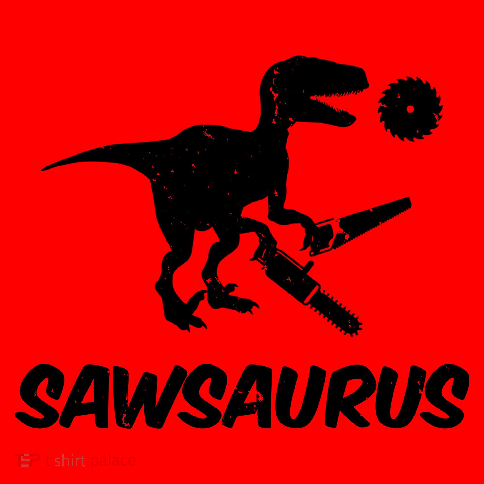 Sawsaurus TRex Tyrannosaurus Rex Funny Santa Hat