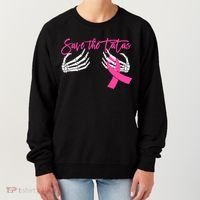 Save The Tatas Breast Cancer Awareness Gift Women's Sweatshirt thumb 0