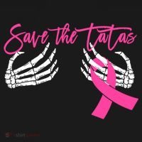 Save The Tatas Breast Cancer Awareness Gift Doggie Tank thumb 4