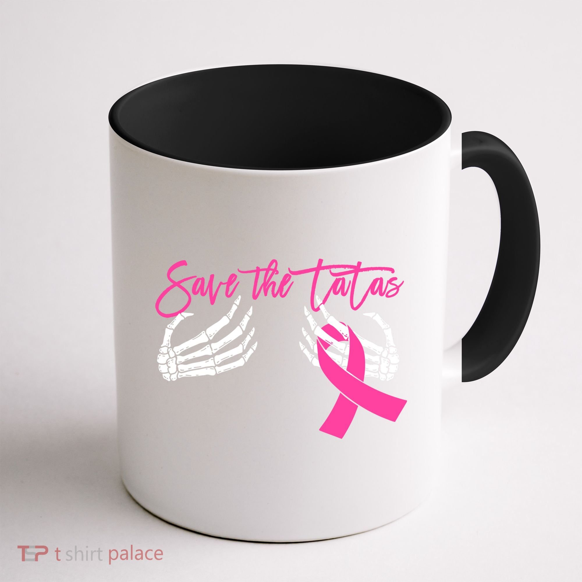 Save The Tatas Breast Cancer Awareness Gift Coffee Mug