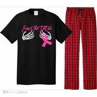 Save The Tatas Breast Cancer Awareness Gift Pajama Set thumb 0