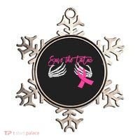 Save The Tatas Breast Cancer Awareness Gift Ornament thumb 0