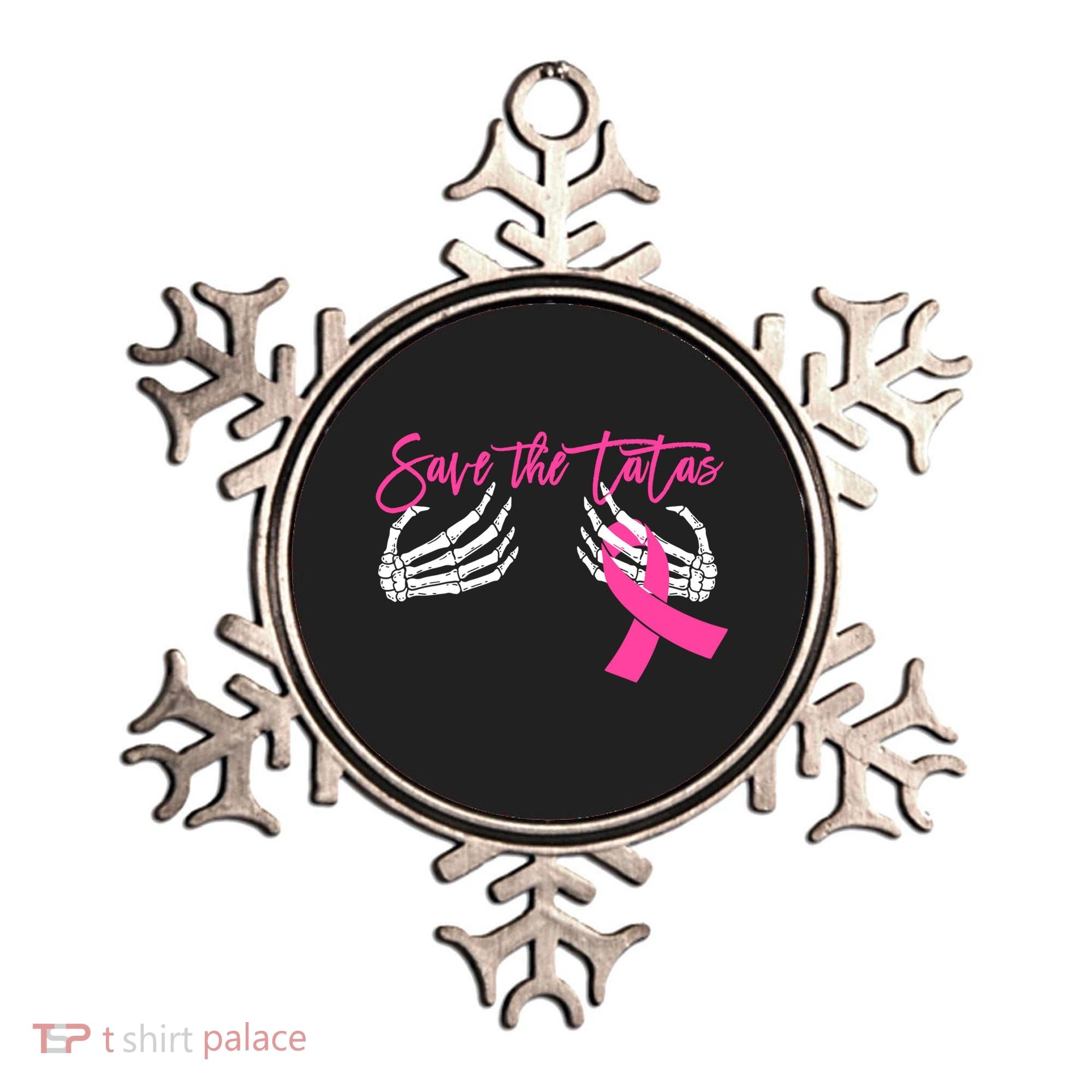 Save The Tatas Breast Cancer Awareness Gift Ornament