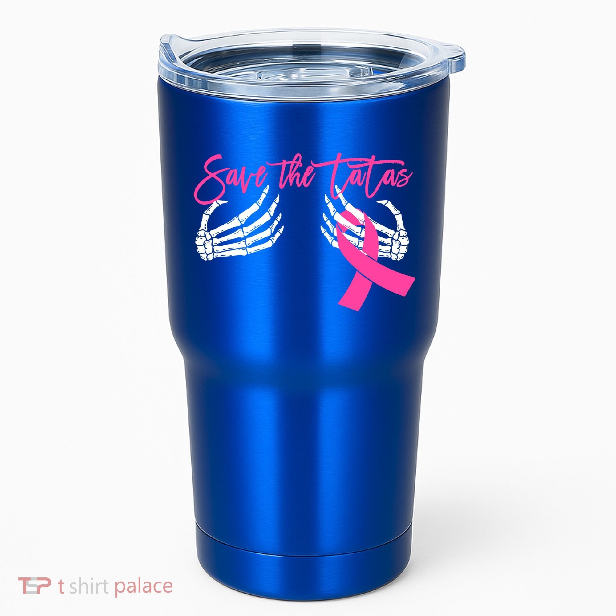 Save The Tatas Breast Cancer Awareness Gift Tumbler
