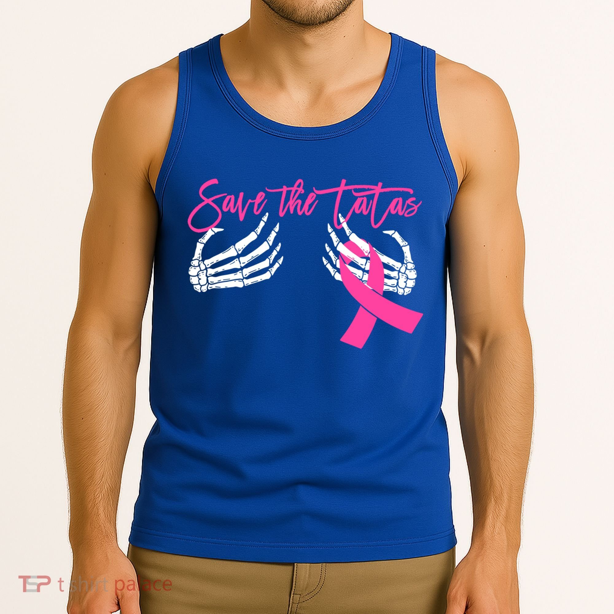 Save The Tatas Breast Cancer Awareness Gift Tank Top