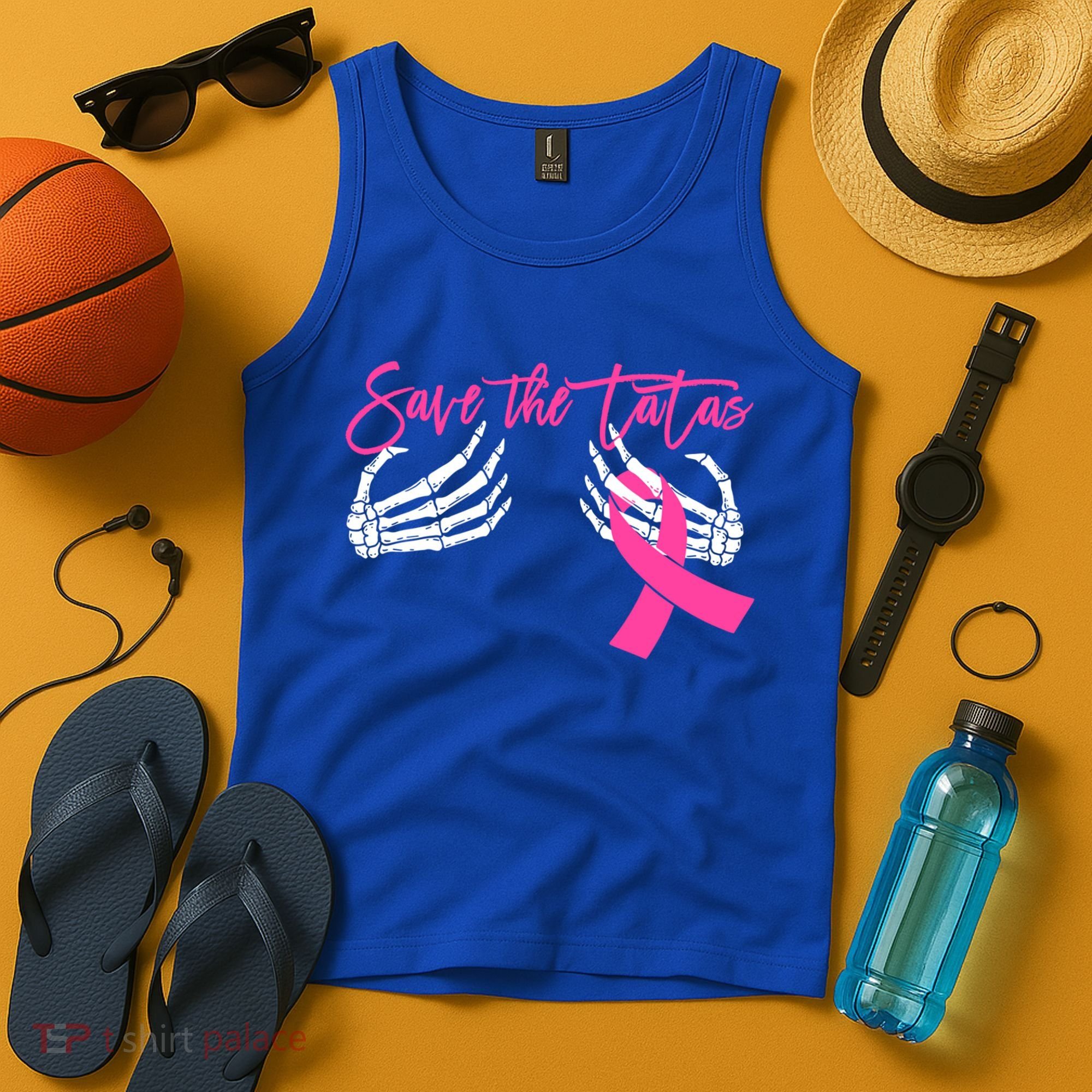 Save The Tatas Breast Cancer Awareness Gift Tank Top
