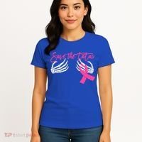 Save The Tatas Breast Cancer Awareness Gift Women's T-Shirt thumb 4
