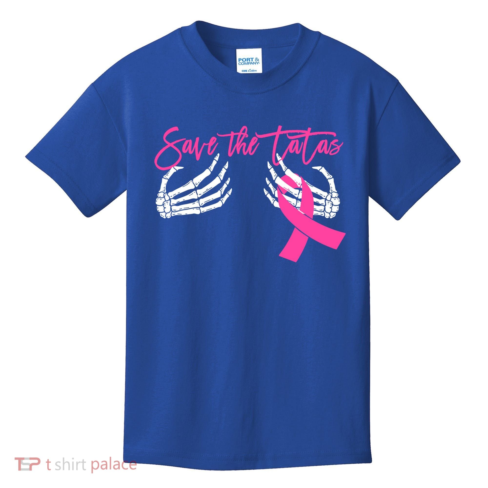 Save The Tatas Breast Cancer Awareness Gift Kids T-Shirt