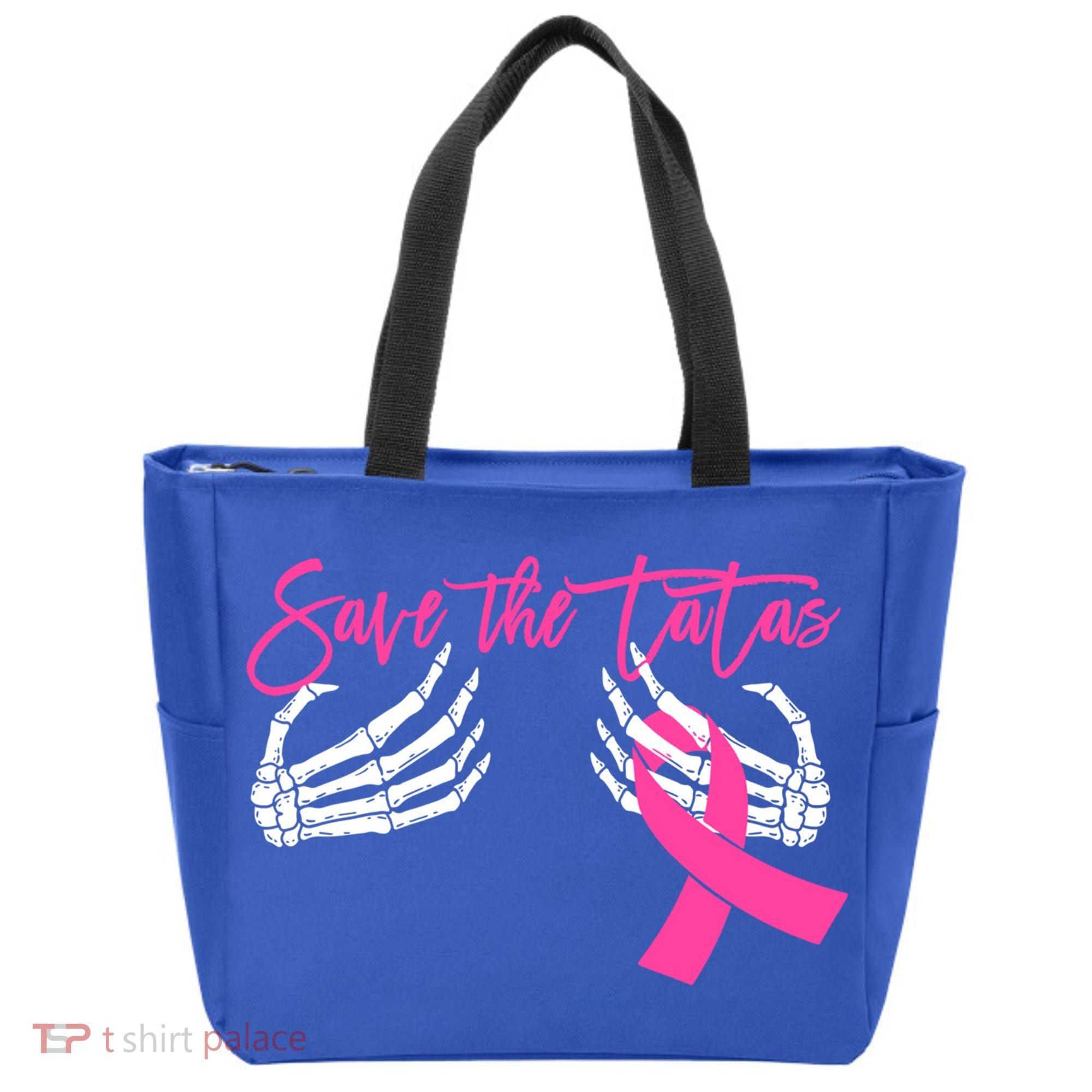 Save The Tatas Breast Cancer Awareness Gift Tote Bag