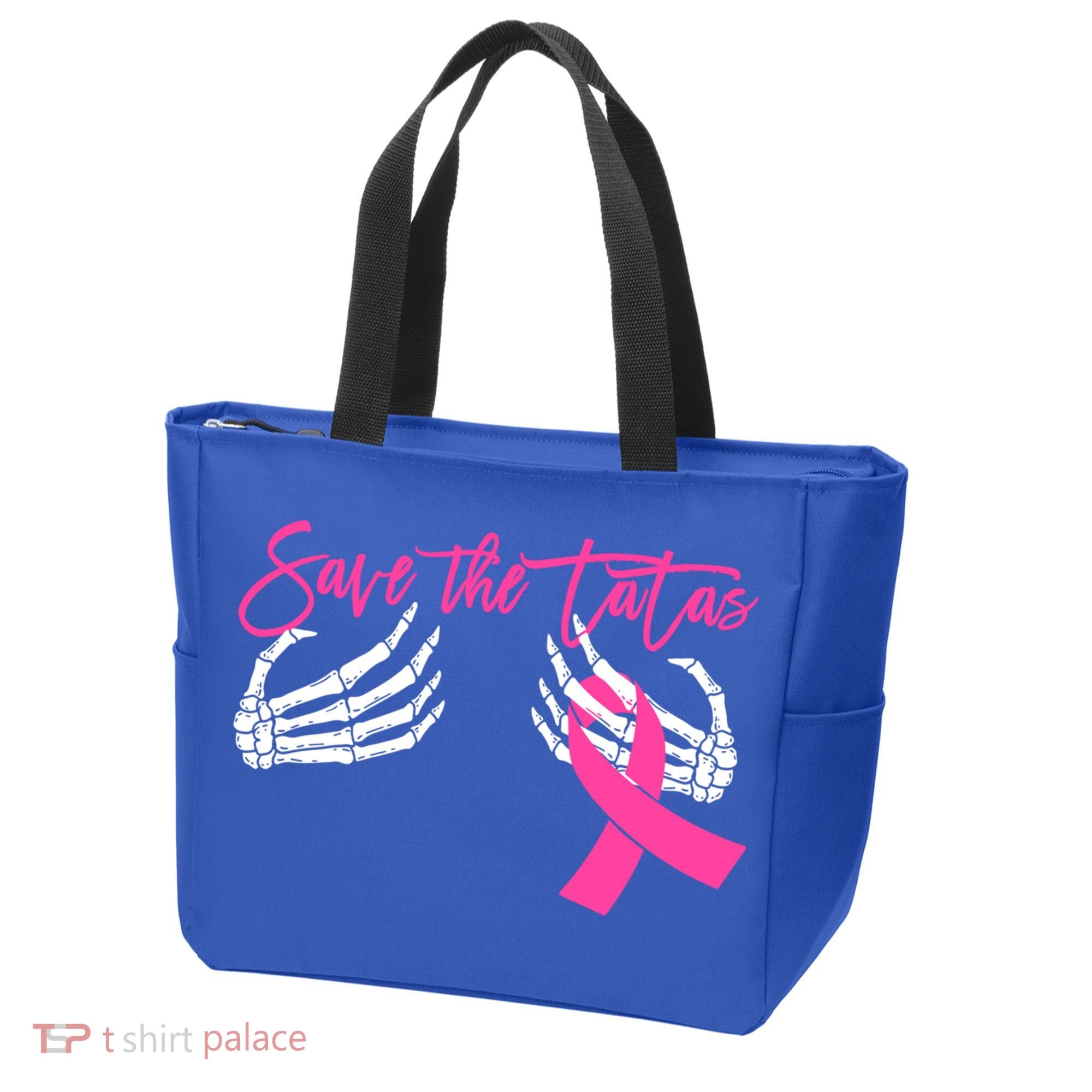 Save The Tatas Breast Cancer Awareness Gift Tote Bag