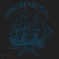 Spilling The Tea Since 1773 America Freedom Women's Sweatshirt thumb 2