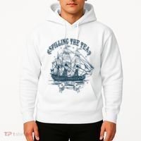 Spilling The Tea Since 1773 America Freedom Hoodie thumb 2