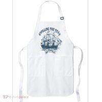 Spilling The Tea Since 1773 America Freedom Apron thumb 0